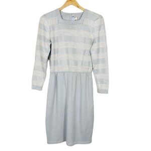 ST. JOHN Vintage Embellished Sweater Dress